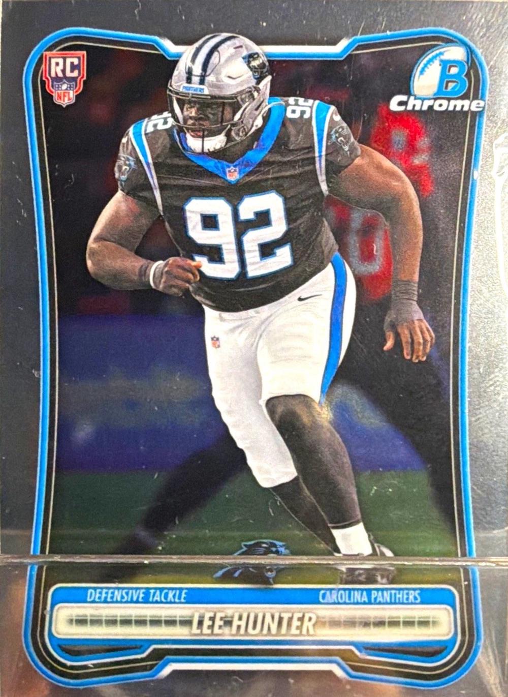 Lee Hunter #BCV-135 2026 Bowman Chrome NFL