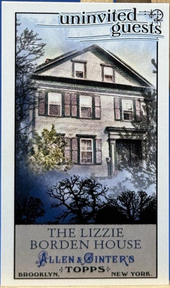 The Lizzie Borden House #UG10 Baseball Cards 2011 Topps Allen & Ginter Mini Uninvited Guest