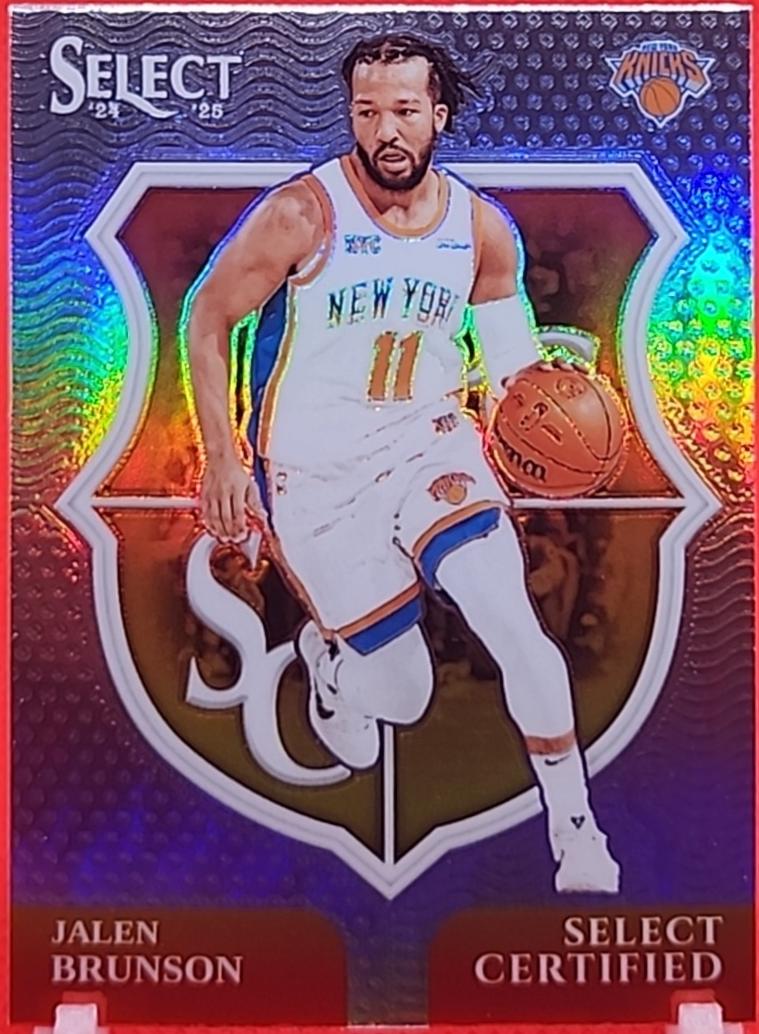 Jalen Brunson [Silver Prizm] #12 Prices | 2024 Panini Select