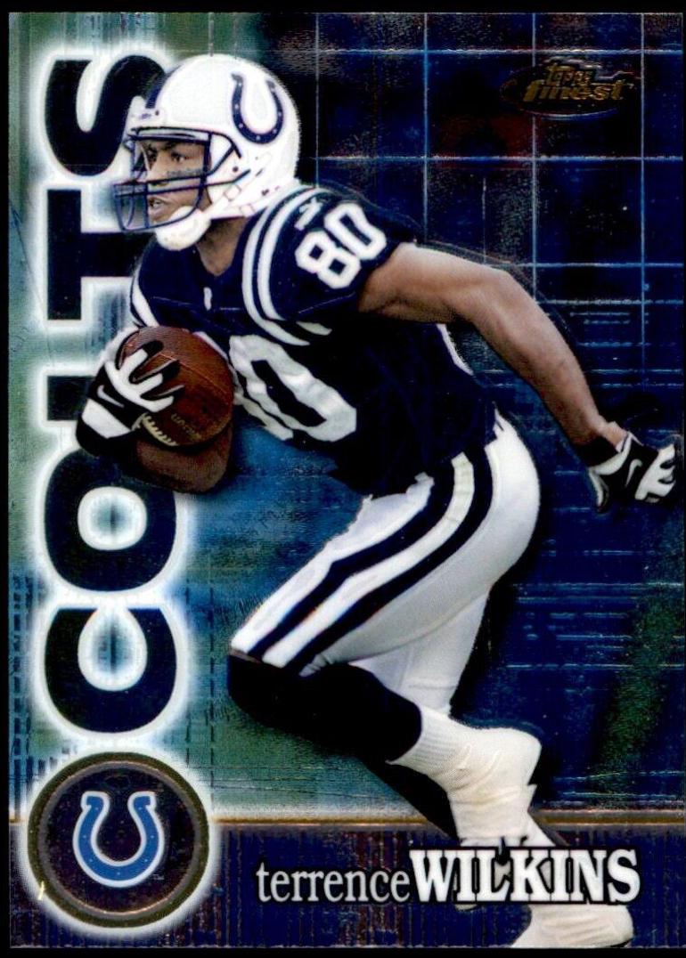 Terrence Wilkins #13 Football Cards 2000 Topps Finest