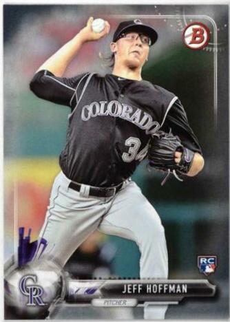 Jeff Hoffman #4 Baseball Cards 2017 Bowman