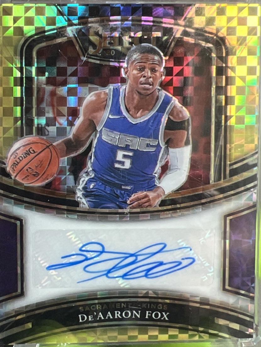 De'Aaron Fox [Gold] #SG-DAF