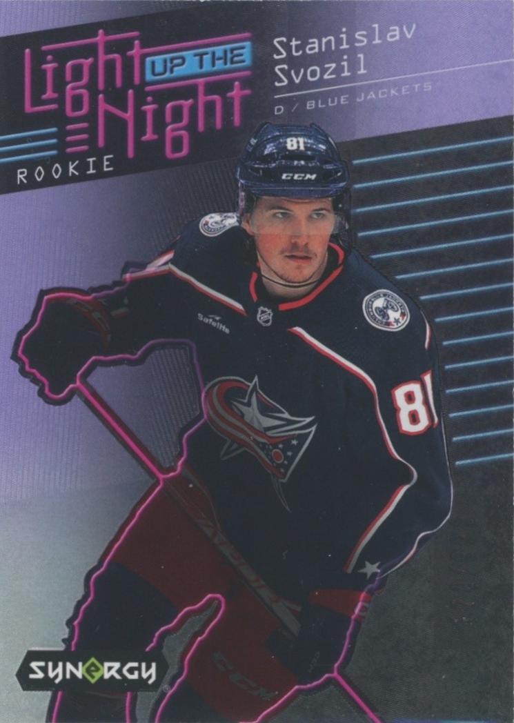 Stanislav Svozil #LN-SS 2023 Upper Deck Synergy Light Up The Night Rookie Hockey