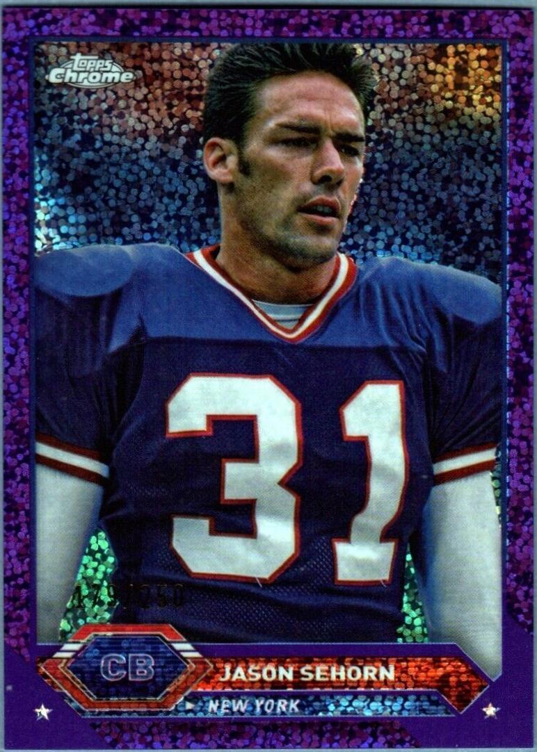Jason Sehorn [Purple Speckle Refractor] #15
