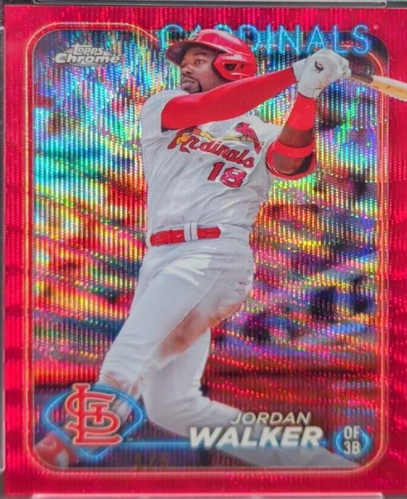 Jordan Walker [Red Wave Refractor] #212