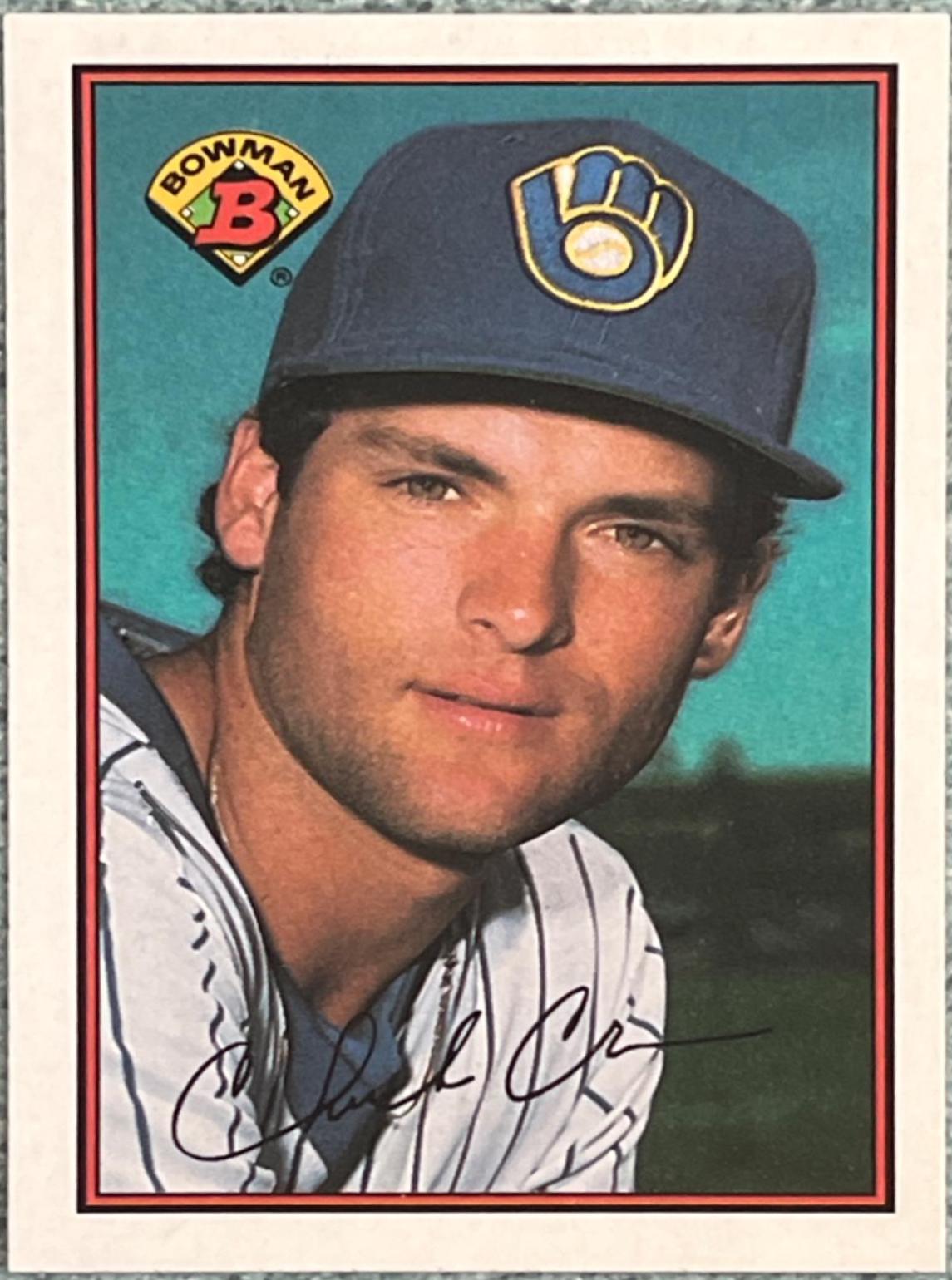 Chuck Crim #136 Baseball Cards 1989 Bowman