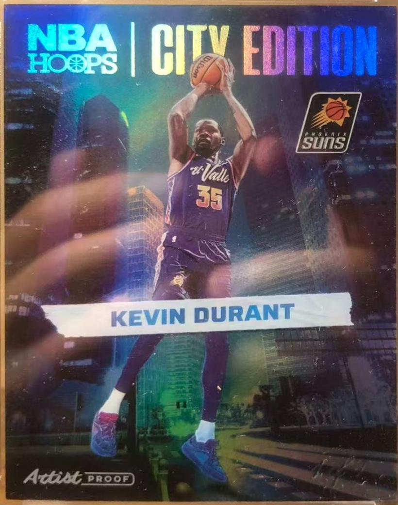 Kevin Durant [Black Artist Proof] #17
