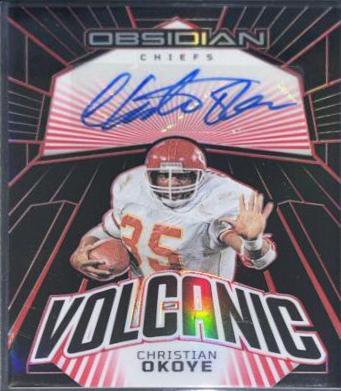 Christian Okoye [Electric Etch Red] #18