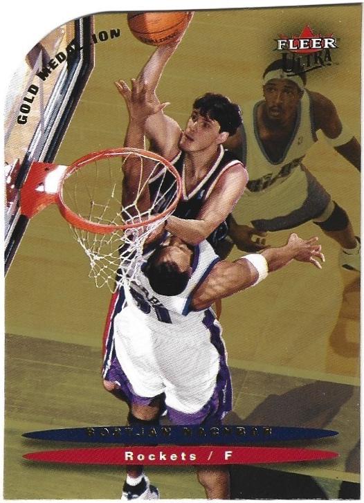 Bostjan Nachbar #76 2003 Ultra Gold Medallion Basketball