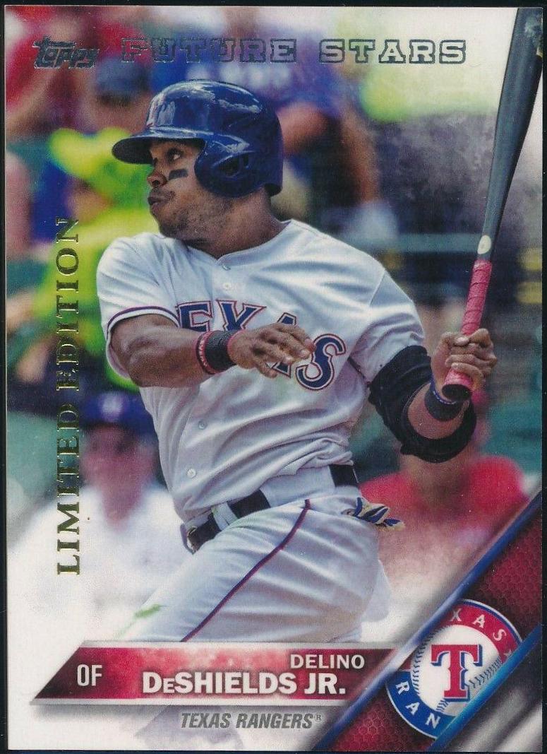 Delino DeShields Jr. #19 Baseball Cards 2016 Topps Limited Edition