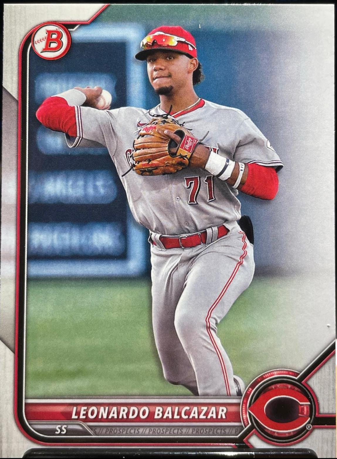 Leonardo Balcazar #BD-91 2022 Bowman Draft Baseball