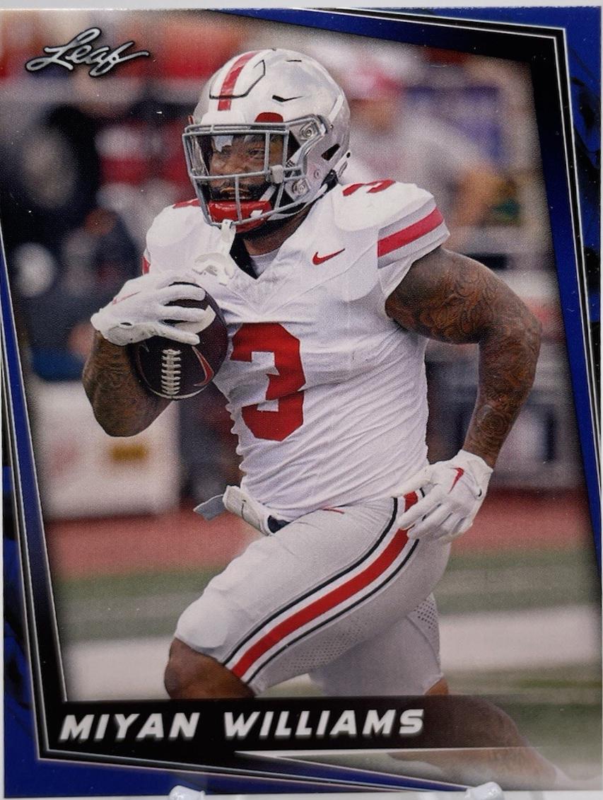 Miyan Williams #36 2024 Leaf Football