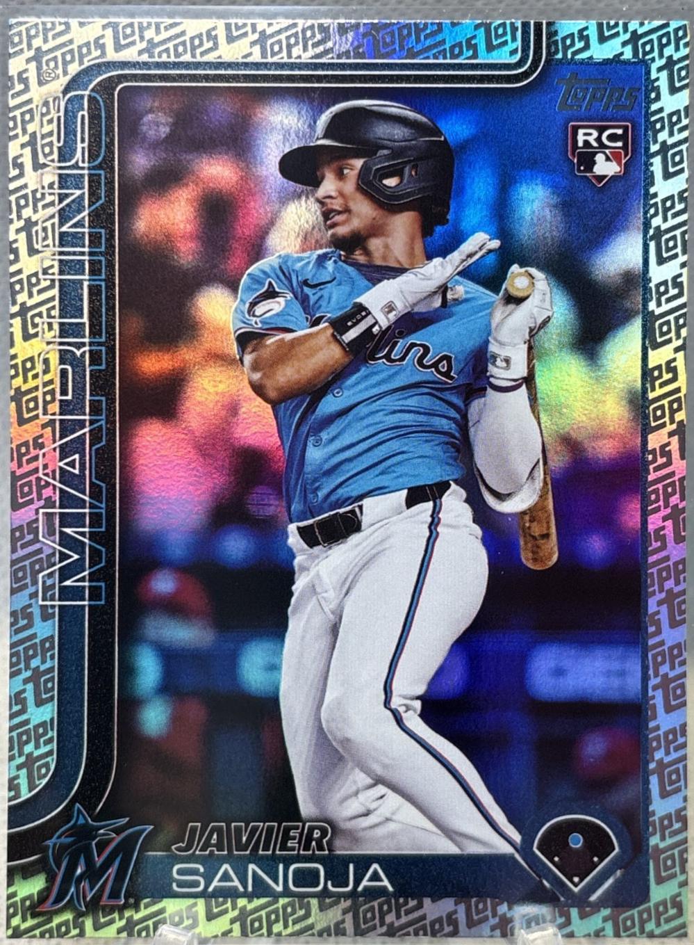 Javier Sanoja [Topps Foil Pattern] #653