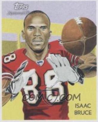 Isaac Bruce #C159 Football Cards 2009 Topps National Chicle