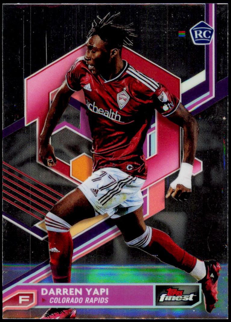 Darren Yapi #39 Soccer Cards 2023 Finest MLS