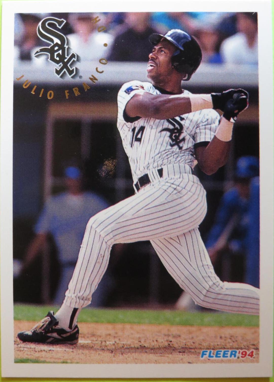 Julio Franco #U-25 Baseball Cards 1994 Fleer Update