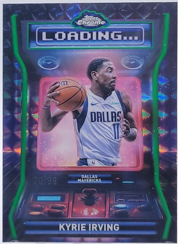 Kyrie Irving [Refractor Green Geometric] #LD-5