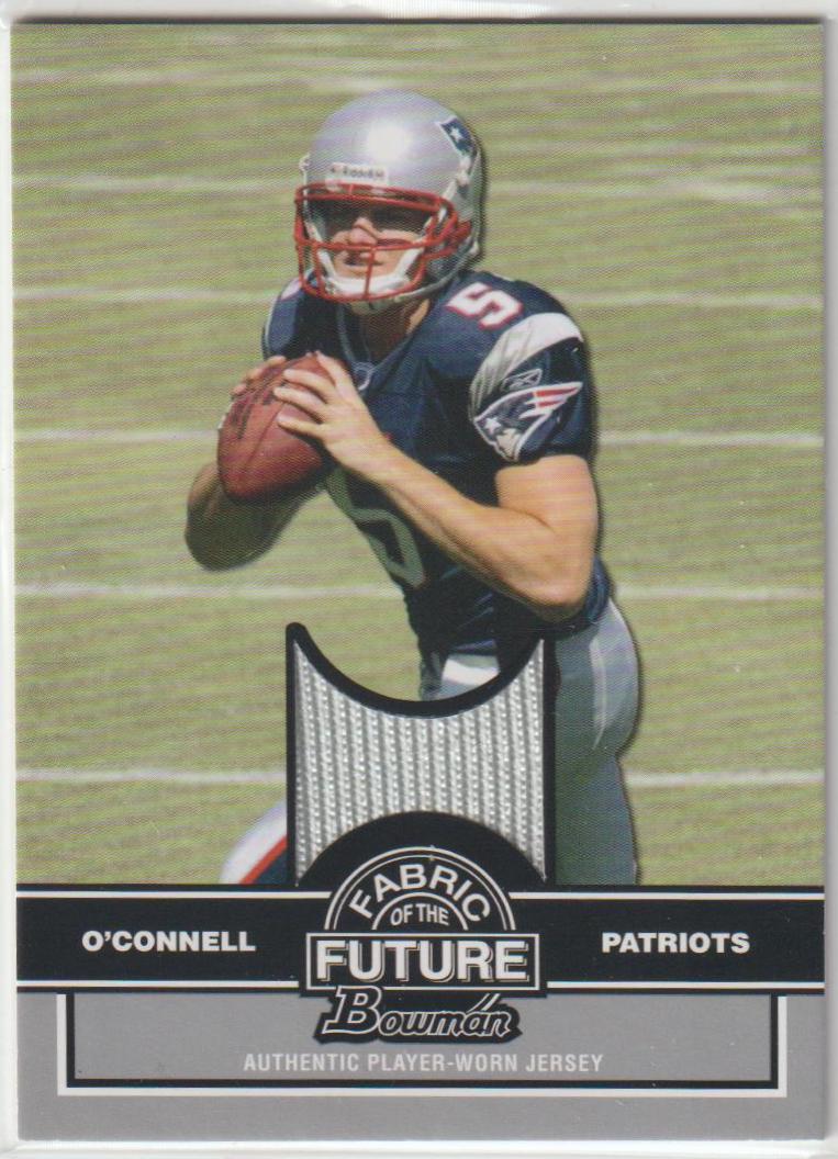 Kevin O'Connell #FF-KO 2008 Bowman Football Fabric of the Future
