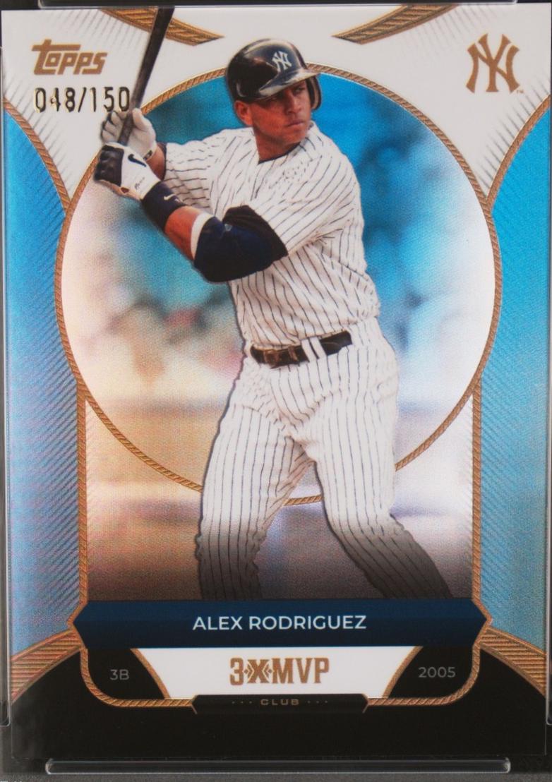 Alex Rodriguez [Blue Foil] #11