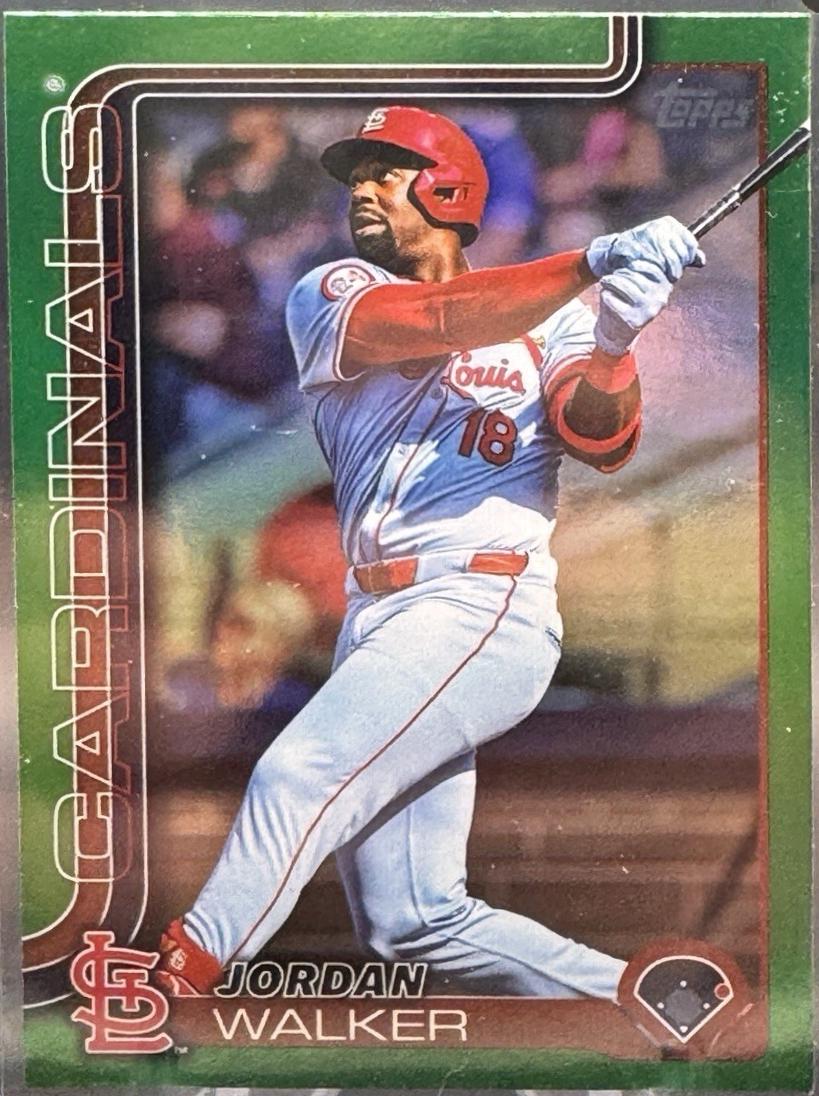 Jordan Walker [Green Rainbow Foil] #485