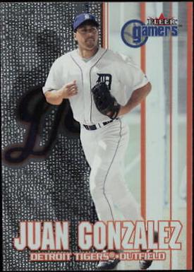 Juan Gonzalez #19 Baseball Cards 2000 Fleer Gamers