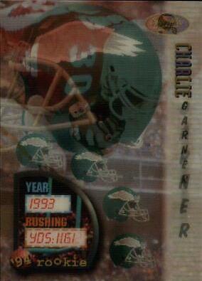 Charlie Garner #144 Football Cards 1994 Sportflics