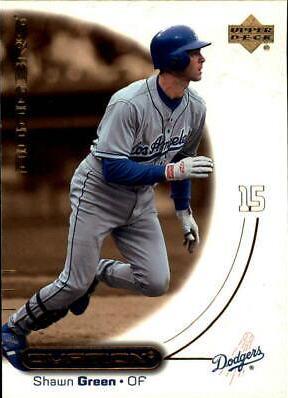 Shawn Green #42 Baseball Cards 2001 Upper Deck Ovation