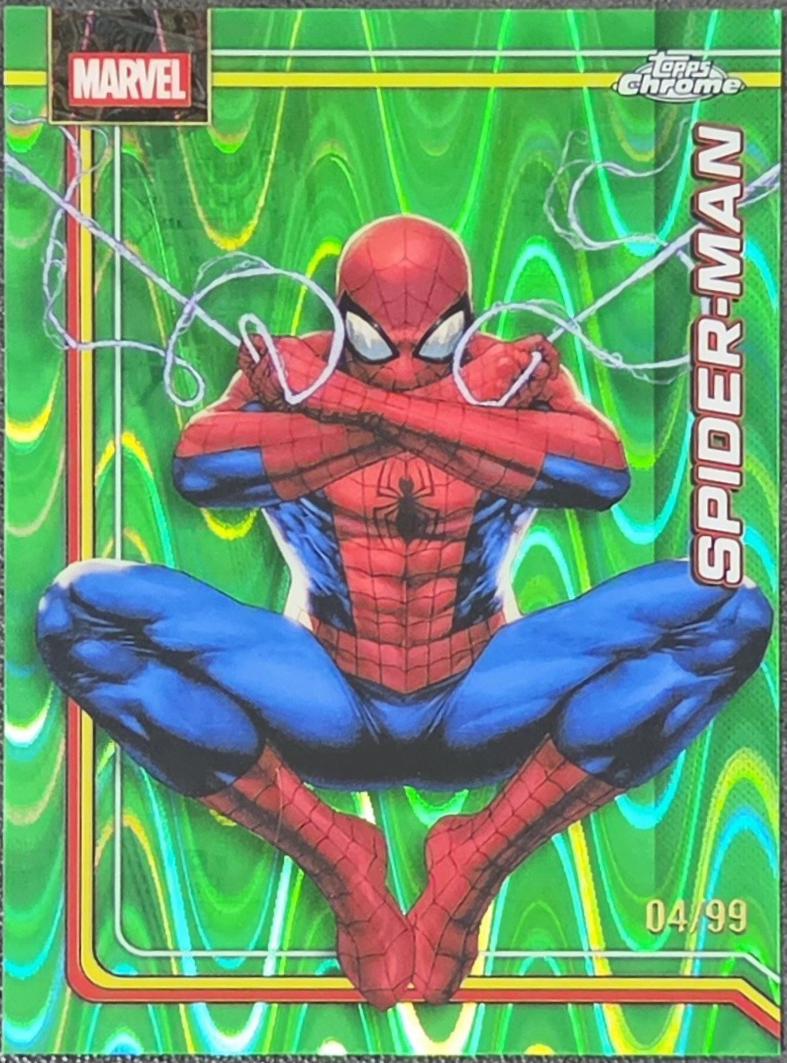 Spider-Man Green RayWave Refractor