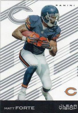Matt Forte #3 Football Cards 2015 Panini Clear Vision