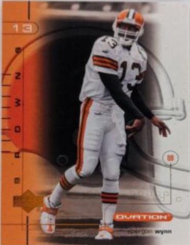 Spergon Wynn #23 Football Cards 2001 Upper Deck Ovation