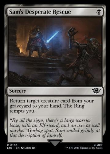 Sam's Desperate Rescue #556 Magic Lord of the Rings