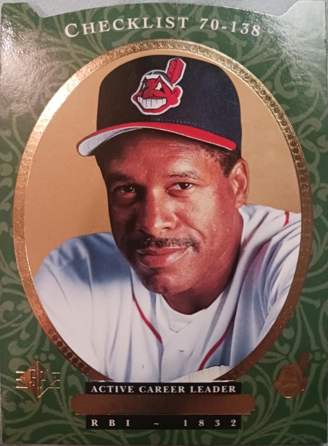 Checklist #26 Baseball Cards 1995 Upper Deck Special Edition