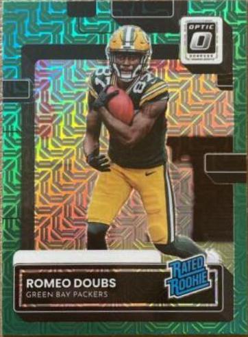 Romeo Doubs #P-335 2022 Panini Donruss Football