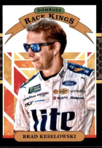 Brad Keselowski #2 Racing Cards 2020 Panini Donruss Nascar