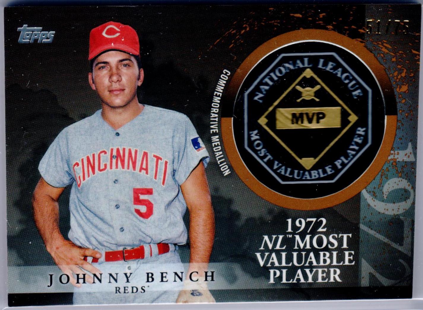 Johnny Bench [Gold] #MVP-JB