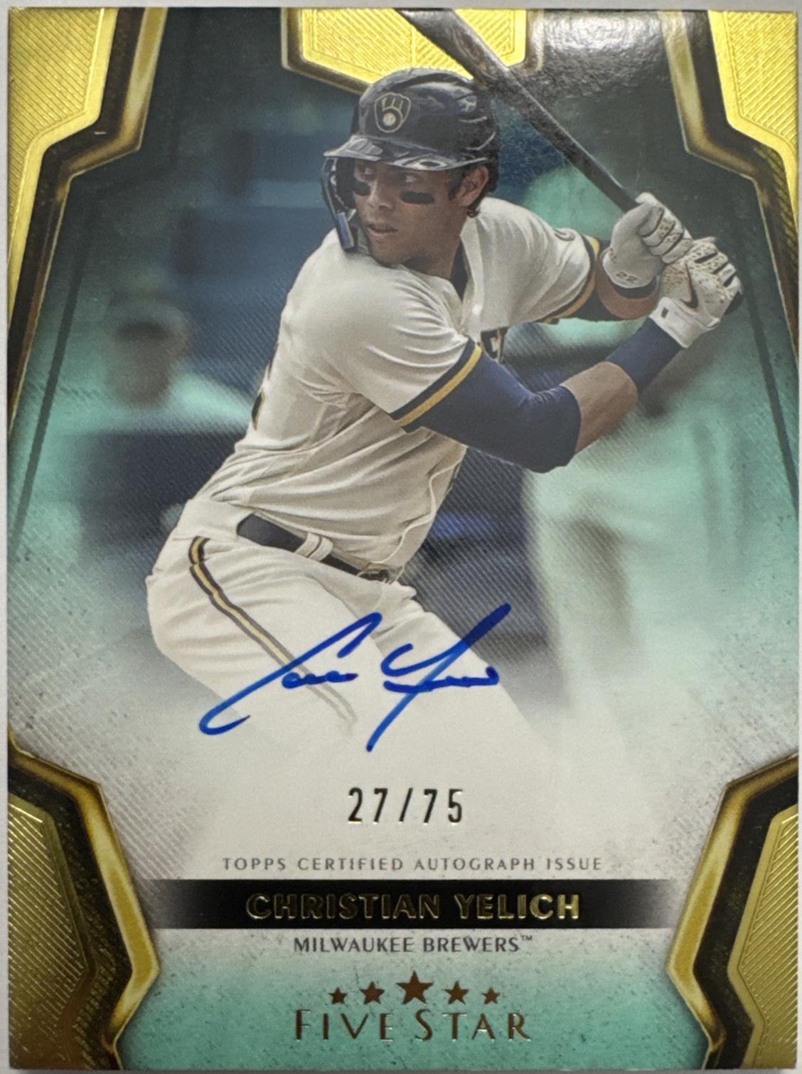 Christian Yelich  [Gold] #FSA-CY