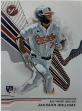Jackson Holliday #79 Baseball Cards 2024 Topps Pristine