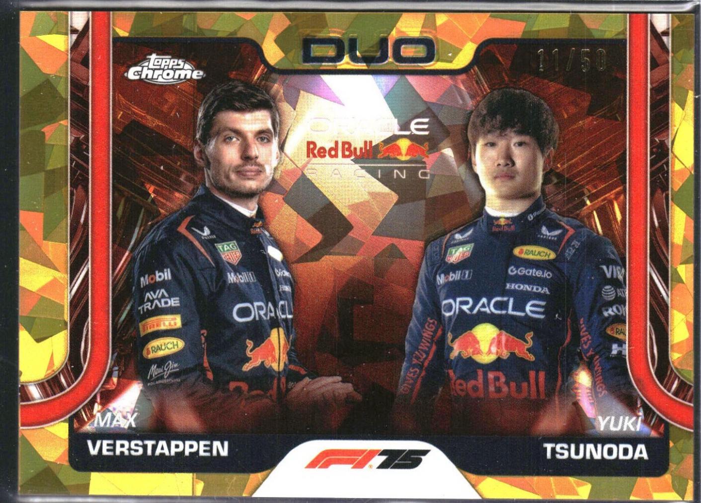 Max Verstappen / Yuki Tsunoda [Gold] #164