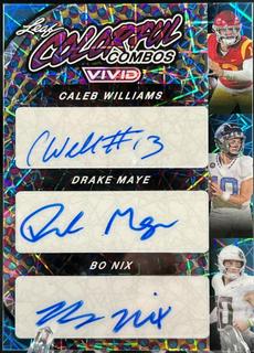 Caleb Williams / Drake Maye / Bo Nix