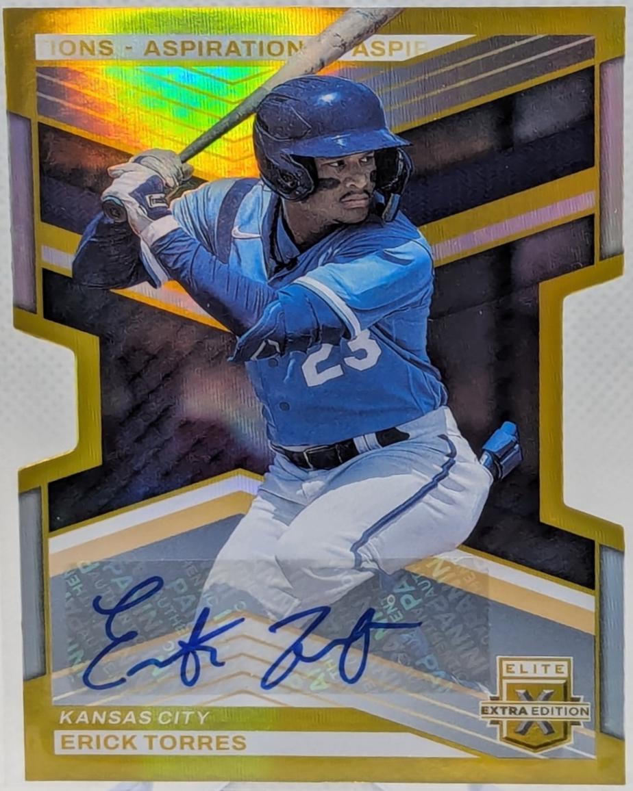 Erick Torres [Aspirations Die-Cut Gold] #146