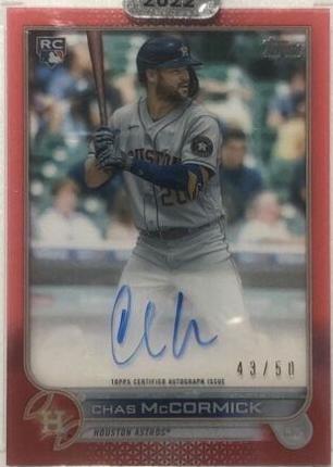 Chas McCormick [Red] #CAA-CM