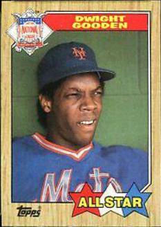 Dwight Gooden #603 Baseball Cards 1987 Topps
