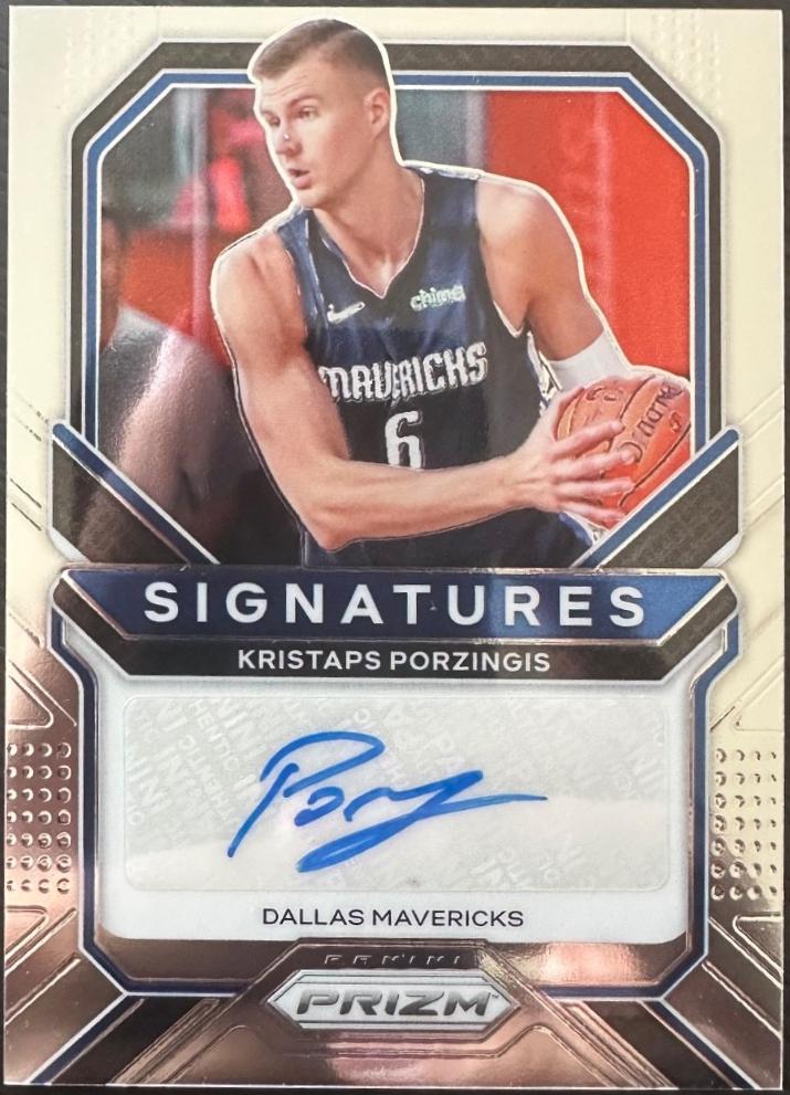 Kristaps Porzingis [Black Prizm] #SI-KPZ
