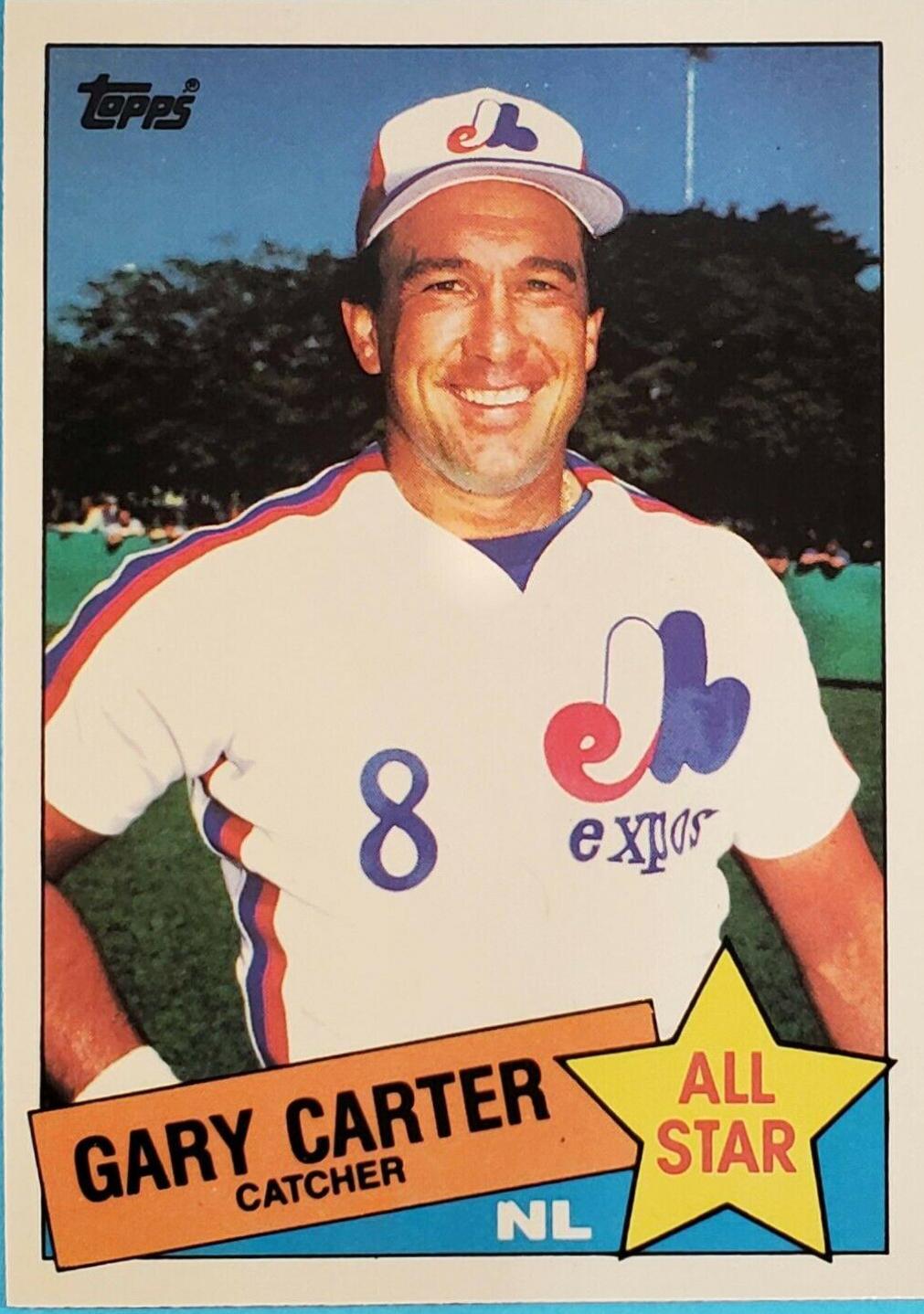 Gary Carter #719 1985 Topps Tiffany Baseball