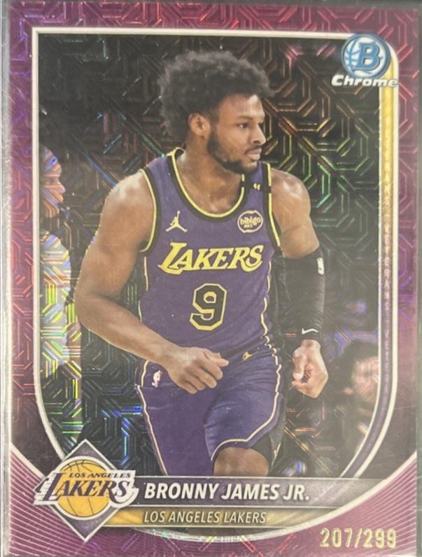 Bronny James Jr. [Pink Mojo] #BCV-122