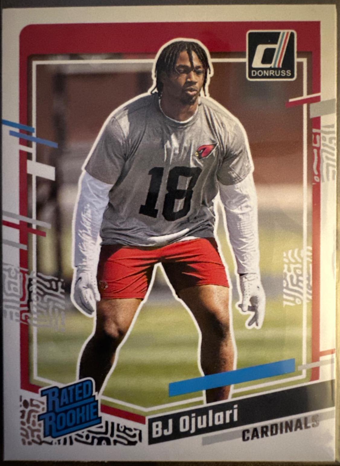 BJ Ojulari #301 Football Cards 2023 Panini Donruss