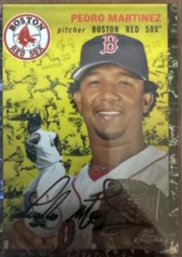 Pedro Martinez [Cream Black Refractor] #466