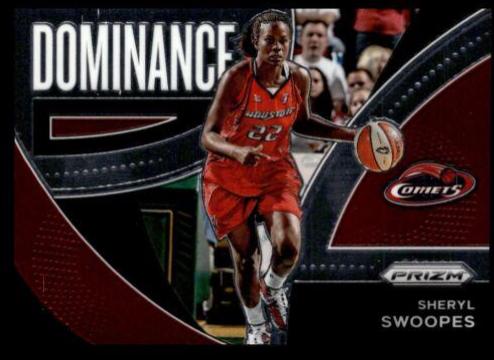 Sheryl Swoopes #3 Basketball Cards 2022 Panini Prizm WNBA Dominance