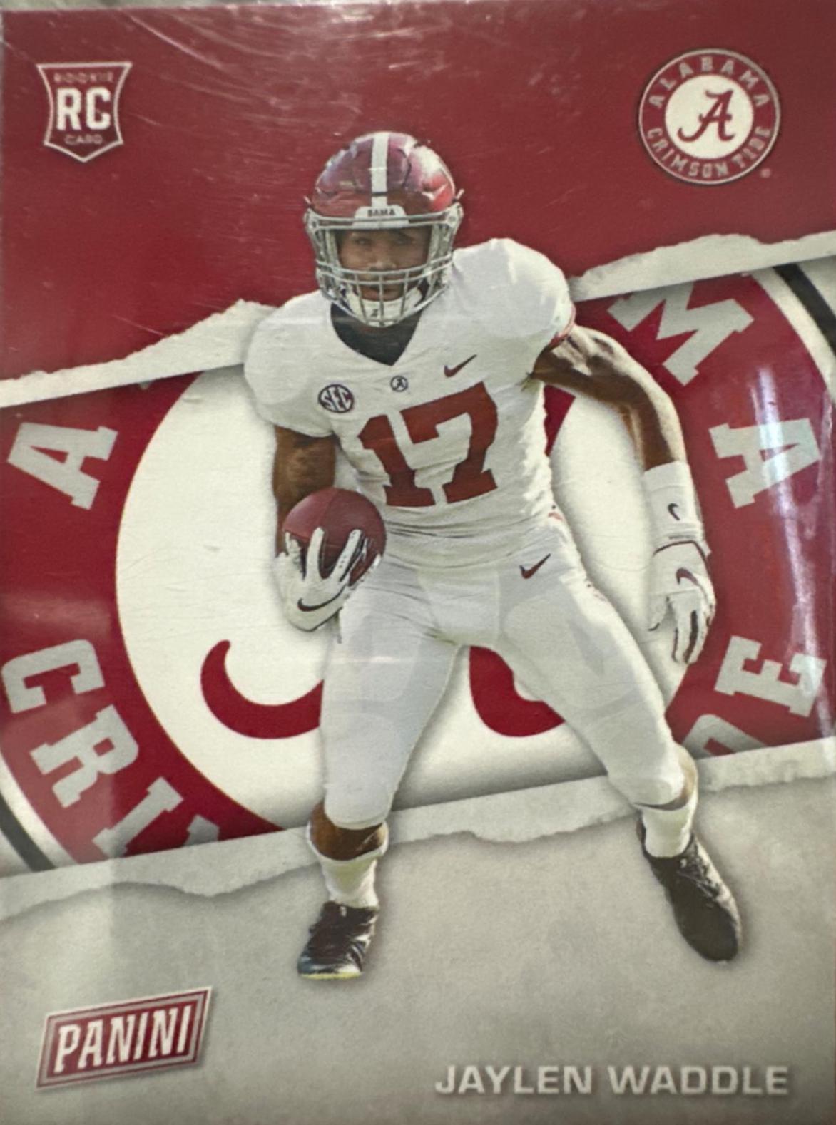 Jaylen Waddle #RC17 Football Cards 2021 Panini Father's Day