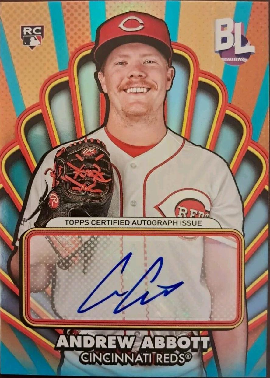 Andrew Abbott #OAA-AA Baseball Cards 2024 Topps Big League Baseball Opening Act Autograph